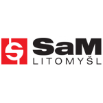 SaM silnice a mosty Litomyšl a.s. – logo společnosti