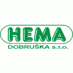 HEMA DOBRUŠKA, s.r.o. – logo společnosti