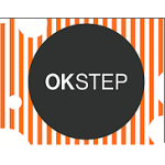 OK STEP s.r.o. - podlahové studio a interiérový design Pardubice – logo společnosti