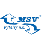 MSV výtahy a.s. – logo společnosti