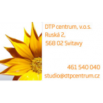 DTP centrum, v.o.s. – logo společnosti