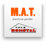 Vávra Milan - M.A.T. - plechové garáže – logo společnosti
