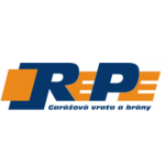 Renza Petr- RePe - garážová vrata a brány – logo společnosti