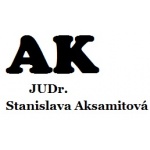 Aksamitová JUDr. a Žáková JUDr. – logo společnosti