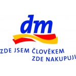 dm drogerie markt s.r.o. (pobočka Písek, Obchodní) – logo společnosti