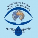 MVDr. Jiří Beránek – VETERINÁRNÍ KLINIKA (pobočka Praha) – logo společnosti