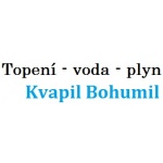 Bohumil Kvapil – Topení, voda plyn – logo společnosti