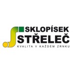 Sklopísek Střeleč a.s. – logo společnosti