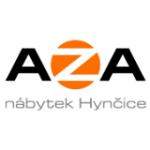 AZA nábytek Hynčice – logo společnosti