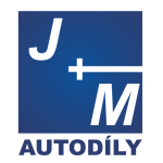 J + M autodíly, s.r.o. (pobočka Úvaly) – logo společnosti