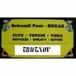 Paur Bohumil - REGAS – logo společnosti