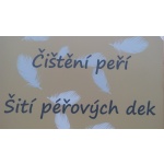 Denisa Kašparová Kolářová - ČISTÍRNA PEŘÍ – logo společnosti