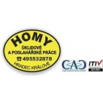 Horák Josef - HOMY - pomocné a úklidové práce – logo společnosti