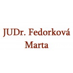 JUDr. Fedorková Marta – logo společnosti