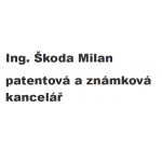 Ing. Škoda Milan- patentová a známková kancelář – logo společnosti